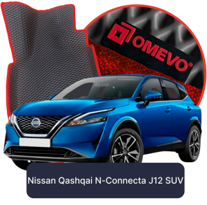 OMEVO 5D Pro EVA Dywaniki do Nissan Qashqai N-Connecta J12 3 gen SUV (2021-2025)