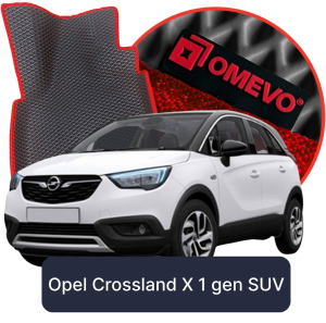 OMEVO 5D Pro EVA Dywaniki do Opel Crossland X 1 gen SUV (2017-2024)