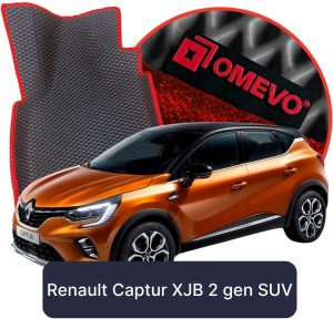 OMEVO 5D Pro EVA Dywaniki do  Renault Captur XJB 2 gen SUV (2019-2025)