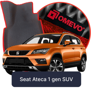 OMEVO 5D Pro EVA Dywaniki do Seat Ateca 1 gen SUV (2016-2025)