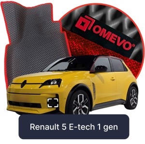 OMEVO 5D Pro EVA Dywaniki do Renault 5 E-tech 1 gen Hatchback 5 drzwi (2024-2025)