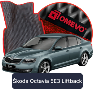 OMEVO 5D Pro EVA Dywaniki do Škoda Octavia 5E3 3 gen Liftback (2013-2020)