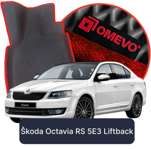 OMEVO 5D Pro EVA Dywaniki do Škoda Octavia RS 5E3 3 gen Liftback (2013-2020)