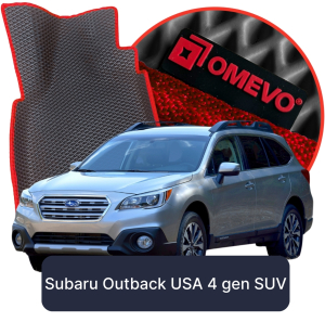OMEVO 5D Pro EVA Dywaniki do Subaru Outback USA 4 gen SUV (2009-2014)