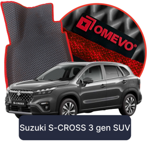OMEVO 5D Pro EVA Dywaniki do Suzuki S-CROSS 3 gen SUV (2021-2025)