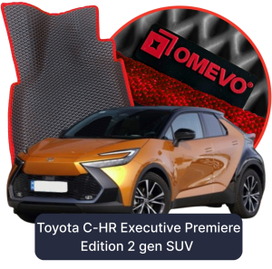 OMEVO 5D Pro EVA Dywaniki do Toyota C-HR Executive Premiere Edition 2 gen SUV (2023-2025)