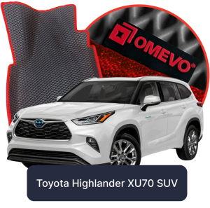 OMEVO 5D Pro EVA Dywaniki do Toyota Highlander XU70 4 gen SUV (2019-2025)