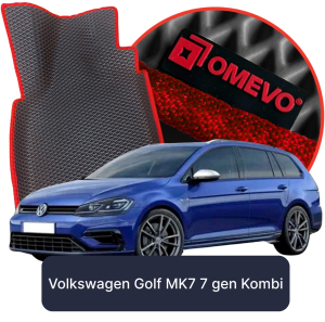 OMEVO 5D Pro EVA Dywaniki do Volkswagen Golf MK7 7 gen Kombi (2012-2020)