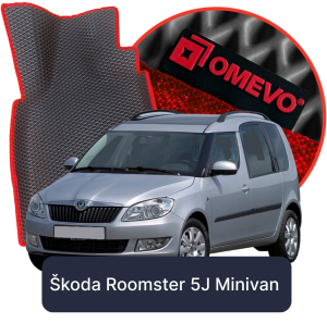 OMEVO 5D Pro EVA Dywaniki do Škoda Roomster 5J 1 gen Minivan (2006-2015)