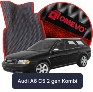 OMEVO 5D Pro EVA Dywaniki do Audi A6 C5 2 gen Kombi (1997-2004)