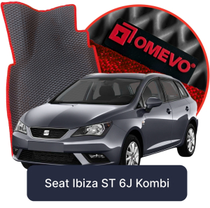 OMEVO 5D Pro EVA Dywaniki do Seat Ibiza ST 6J 4 gen Kombi 5 drzwi (2008-2017)