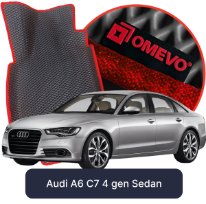 OMEVO 5D Pro EVA Dywaniki do Audi A6 C7 4 gen Sedan (2011-2018)