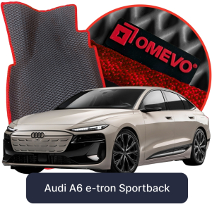 OMEVO 5D Pro EVA Dywaniki do Audi A6 e-tron Sportback Performance 1 gen Liftback (2024-2025)