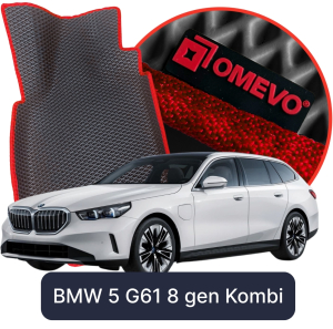 OMEVO 5D Pro EVA Dywaniki do BMW 5 G61 8 gen Kombi (2023-2025)