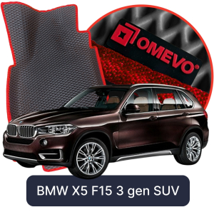 OMEVO 5D Pro EVA Dywaniki do BMW X5 7-osobowy F15 3 gen SUV (2013- 2018)