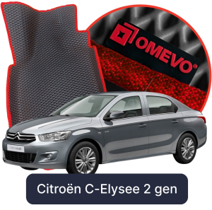 OMEVO 5D Pro EVA Dywaniki do Citroën C-Elysee 2 gen Sedan (2012-2023)