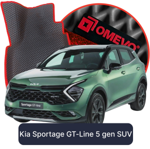 OMEVO 5D Pro EVA Dywaniki do Kia Sportage GT-Line 5 gen SUV (2021-2025)