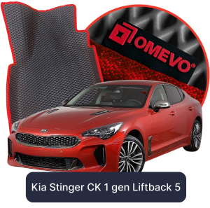 OMEVO 5D Pro EVA Dywaniki do Kia Stinger CK 1 gen Liftback 5 drzwi (2017-2023)