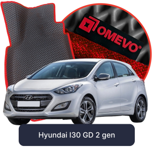 OMEVO 5D Pro EVA Dywaniki do Hyundai I30 GD 2 gen Hatchback 5 drzwi (2011-2017)