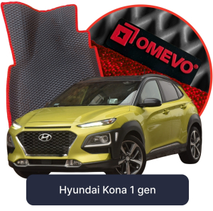 OMEVO 5D Pro EVA Dywaniki do Hyundai Kona 1 gen SUV (2017-2023)