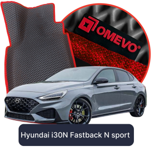OMEVO 5D Pro EVA Dywaniki do Hyundai i30N Fastback N sport version 3 gen LIftback (2016-2025)