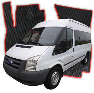 OMEVO EVA Dywaniki® do Ford Transit 9-osobowy L2H3 5 gen Van 4 drzwi (2000-2014)
