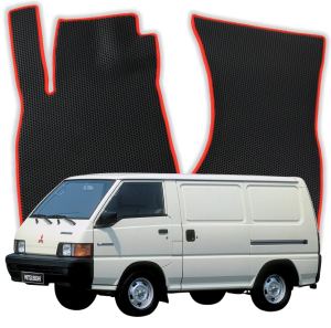 OMEVO EVA Dywaniki® do Mitsubishi L300 2 gen Van (1986-1998)