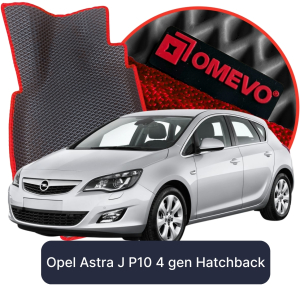 OMEVO 5D Pro EVA Dywaniki do Opel Astra J P10 4 gen Hatchback 5 drzwi (2009-2015)