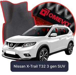 OMEVO 5D Pro EVA Dywaniki do Nissan X-Trail T32 3 gen SUV (2013-2021)
