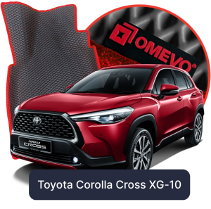 OMEVO 5D Pro EVA Dywaniki do Toyota Corolla Cross XG-10 1 gen SUV (2020-2025)