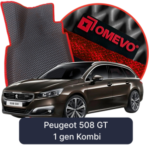 OMEVO 5D Pro EVA Dywaniki do Peugeot 508 GT 1 gen Kombi (2010-2019)