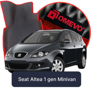 OMEVO 5D Pro EVA Dywaniki do  Seat Altea 1 gen Minivan (2004-2015)