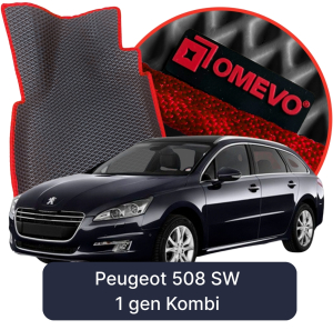 OMEVO 5D Pro EVA Dywaniki do Peugeot 508 SW 1 gen Kombi (2010-2018)