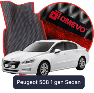 OMEVO 5D Pro EVA Dywaniki do Peugeot 508 1 gen Sedan (2010-2018)