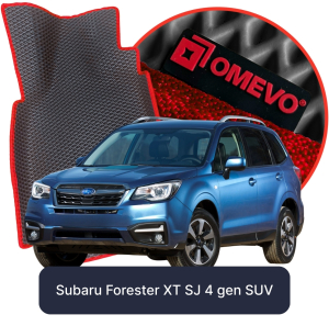 OMEVO 5D Pro EVA Dywaniki do Subaru Forester XT SJ 4 gen SUV (2012-2018)