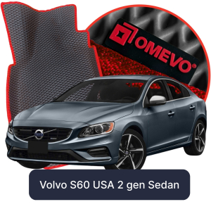 OMEVO 5D Pro EVA Dywaniki do Volvo S60 USA 2 gen Sedan (2010-2018)