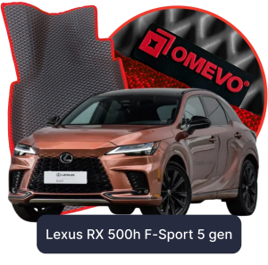 OMEVO 5D Pro EVA Dywaniki do Lexus RX 500h F-Sport 5 gen SUV (2022-2025)