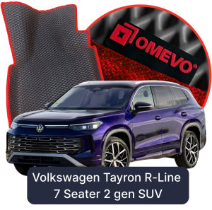 OMEVO 5D Pro EVA Dywaniki do Volkswagen Tayron R-Line, 7-osobowy 2 gen SUV (2024-2025)