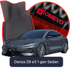 OMEVO 5D Pro EVA Dywaniki do Denza Z9 e3 1 gen Sedan (2024-2025)