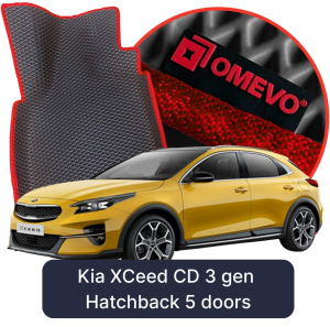 OMEVO 5D Pro EVA Dywaniki do Kia XCeed CD 3 gen Hatchback 5 drzwi (2019-2025)