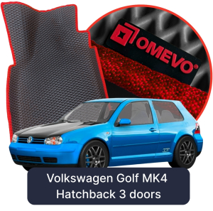 OMEVO 5D Pro EVA Dywaniki do Volkswagen Golf MK4 4 gen Hatchback 3 drzwi (1998-2005)