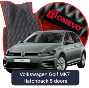 OMEVO 5D Pro EVA Dywaniki do Volkswagen Golf MK7 7 gen Hatchback 5 drzwi (2012-2020)