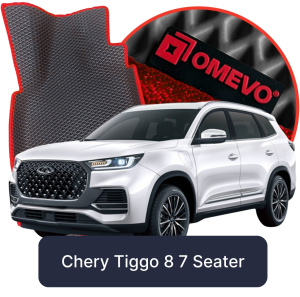 OMEVO 5D Pro EVA Dywaniki do Chery Tiggo 8 7-osobowy 2 gen SUV (2022-2025)