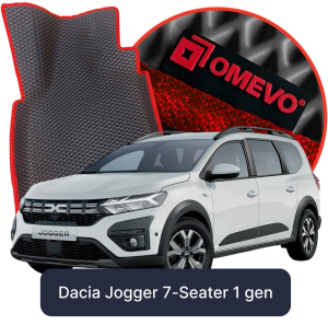 OMEVO 5D Pro EVA Dywaniki do Dacia Jogger 5-osobowy 1 gen SUV (2021-2025)