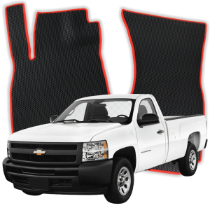 OMEVO EVA Dywaniki® do Chevrolet Silverado Regular Cab 3 gen Pick-up (2013-2019)