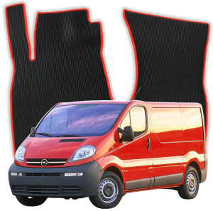 OMEVO EVA Dywaniki® do Opel Vivaro 3-osobowy A 1 gen Minivan 3 drzwi (2001-2014)