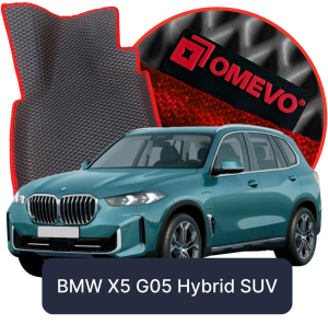 OMEVO 5D Pro EVA Dywaniki do BMW X5 G05 Hybryda 4 gen SUV (2018-2025)