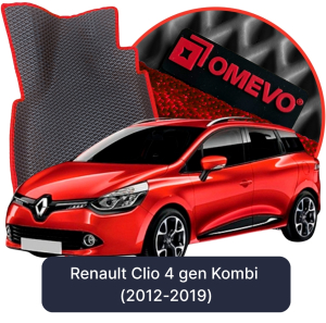 OMEVO 5D Pro EVA Dywaniki do Renault Clio 4 gen Kombi (2012-2019)