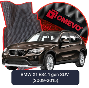 OMEVO 5D Pro EVA Dywaniki do BMW X1 E84 1 gen SUV (2009-2015)