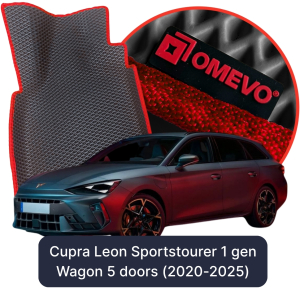 OMEVO 5D Pro EVA Dywaniki do Cupra Leon Sportstourer 1 gen Kombi 5 drzwi (2020-2025)
